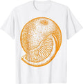 [100% Cotton] Orange Fruit Retro Vintage Art Graphic Gift - Orange T-Shirt Hoodie, Sweatshirt | CiraTrend.com