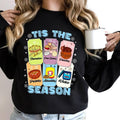 [100% Cotton] Tis The Season Xmas Card Mexican Christmas Pan Dulce Xmas T-Shirt Hoodie, Sweatshirt | CiraTrend.com