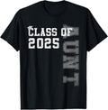 100% Cotton Aunt Senior 2025 Proud Auntie Of A Class Of 2025 Graduation T-Shirt Hoodie, Sweatshirt | CiraTrend.com