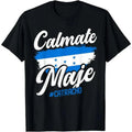 [100% Cotton]Baleada Honduran Honduras Flag Catracho Calmate Maje T-Shirt Slogan Tees Crew Necks Hoodie, Sweatshirt