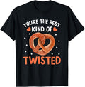 [100% Cotton]Best Kind Of Twisted Soft Pretzels German Pretzel Lovers T-Shirt Hoodie, Sweatshirt | CiraTrend.com