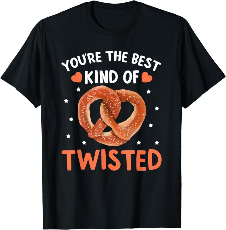 [100% Cotton]Best Kind Of Twisted Soft Pretzels German Pretzel Lovers T-Shirt Hoodie, Sweatshirt | CiraTrend.com