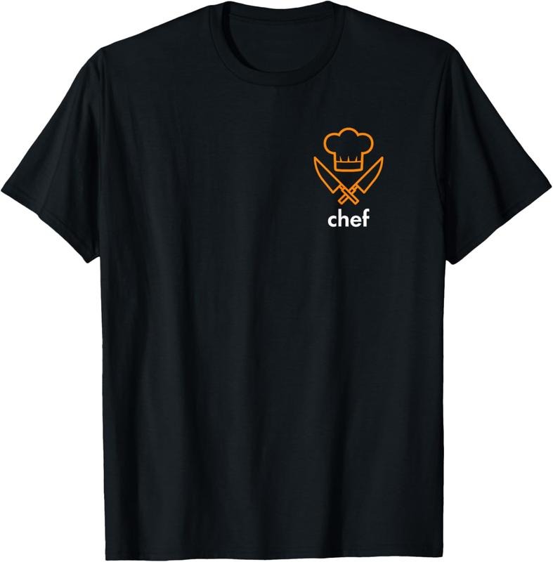 100% Cotton Chef chest pocket knife t-shirt. Kitchen, cooking, food tee T-Shirt Hoodie, Sweatshirt | CiraTrend.com