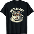 100% Cotton Cool Beans Coffee Caffeine Lover Retro Graphic Novelty T-Shirt Hoodie, Sweatshirt | CiraTrend.com