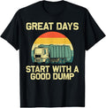 100% Cotton Cool Garbage Truck For Men Boys Trash Waste Management T-Shirt Hoodie, Sweatshirt | CiraTrend.com