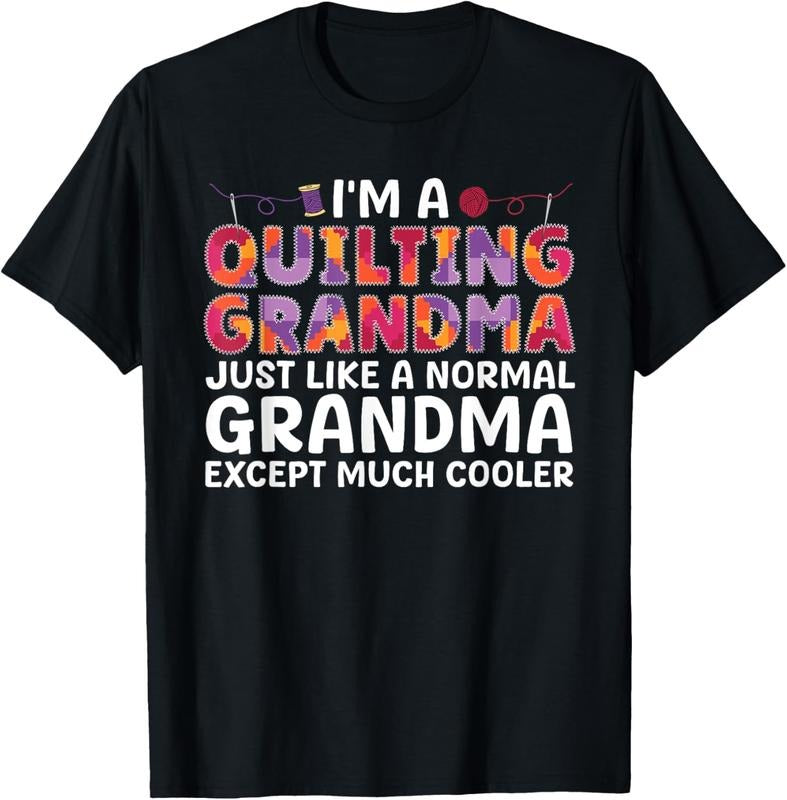 100% Cotton Cool Quilting Design For Women Grandma Quilt Sewing Quilter T-Shirt Hoodie, Sweatshirt | CiraTrend.com