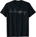 100% Cotton Electrical Engineering - Heartbeat Inverter T-Shirt Hoodie, Sweatshirt | CiraTrend.com