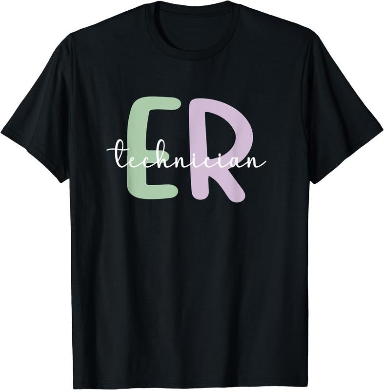 [100% Cotton]Emergency Room Technician ER Technician ER Tech T-Shirt Hoodie, Sweatshirt | CiraTrend.com