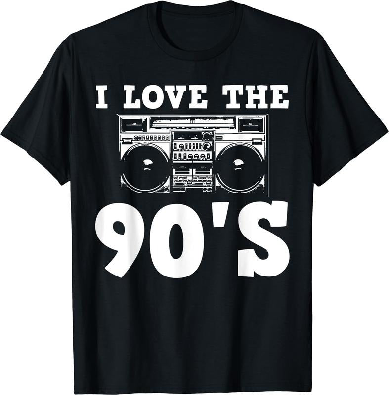 [100% Cotton]Funny 90's Women Men T-Shirt Black Hoodie, Sweatshirt | CiraTrend.com