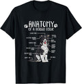 [100% Cotton]Funny Anatomy Border Collie Dog Lover T-Shirt Hoodie, Sweatshirt | CiraTrend.com