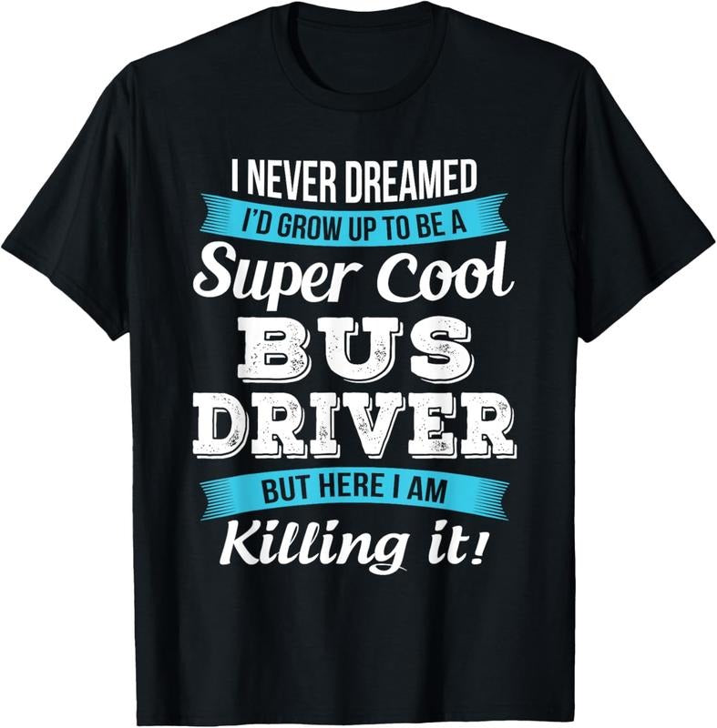 100% Cotton Funny Bus Driver Gift T-Shirt Hoodie, Sweatshirt | CiraTrend.com