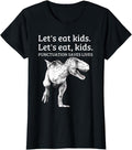 [100% Cotton]Funny Let's Eat Kids Punctuation Saves Lives Grammar T Shirt Hoodie, Sweatshirt | CiraTrend.com