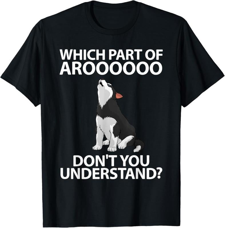100% Cotton Funny Siberian Husky For Men Women Puppy Dog Huskies Lover T-Shirt Hoodie, Sweatshirt | CiraTrend.com