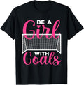 100% Cotton Funny Soccer Art For Girls Teens Women Soccer Lovers Players T-Shirt Hoodie, Sweatshirt | CiraTrend.com