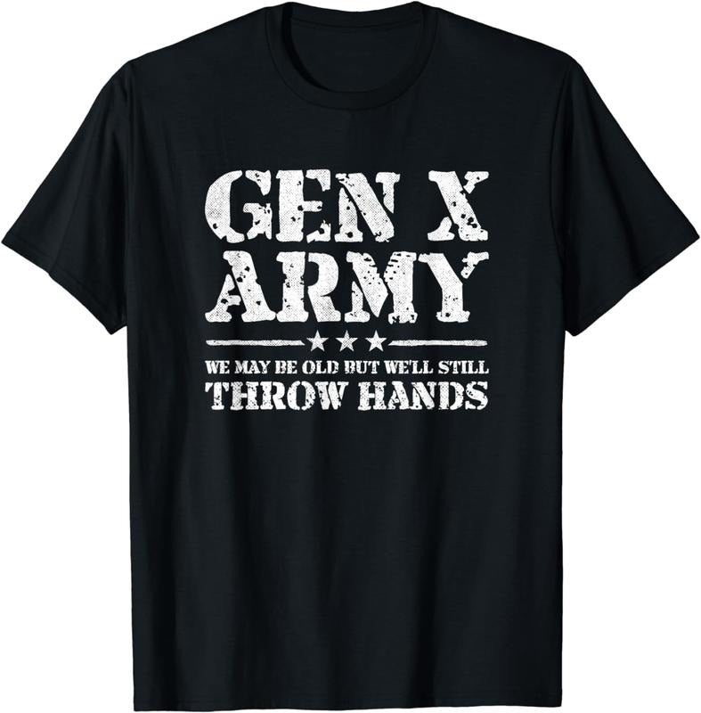 [100% Cotton]Gen X - Gen Xer - Generation X - Throw Hands - Funny Gen X T-Shirt Hoodie, Sweatshirt | CiraTrend.com