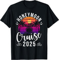 100% Cotton Honeymoon Cruise 2025 Ship Trip Couples Matching Vacation T-Shirt Hoodie, Sweatshirt | CiraTrend.com