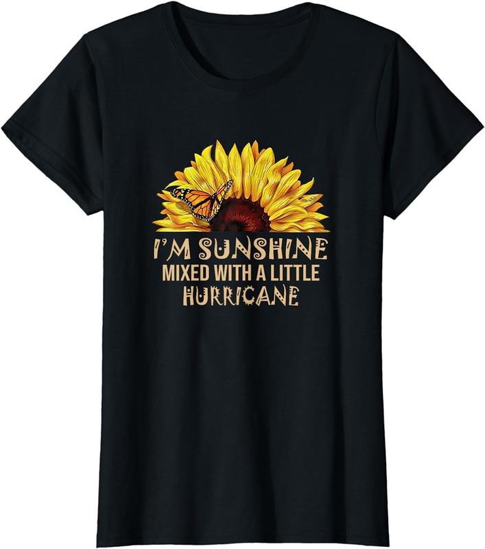 [100% Cotton]I'm Sunshine mied with little hurricane T-Shirt Hoodie, Sweatshirt | CiraTrend.com