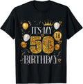 [100% Cotton]Its My 50th Birthday Happy 1973 Birthday Tee For Men Women T-Shirt