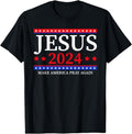 [100% Cotton]JESUS 2024 MAKE AMERICA PRAY AGAIN T-Shirt Hoodie, Sweatshirt | CiraTrend.com