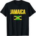 100% Cotton Jamaican Flag Jamaica Souvenir Love Travel Vacation T-Shirt Hoodie, Sweatshirt | CiraTrend.com