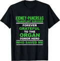 [100% Cotton]Kidney Pancreas Transplant Survivor Forever Grateful Gift T-Shirt Hoodie, Sweatshirt | CiraTrend.com