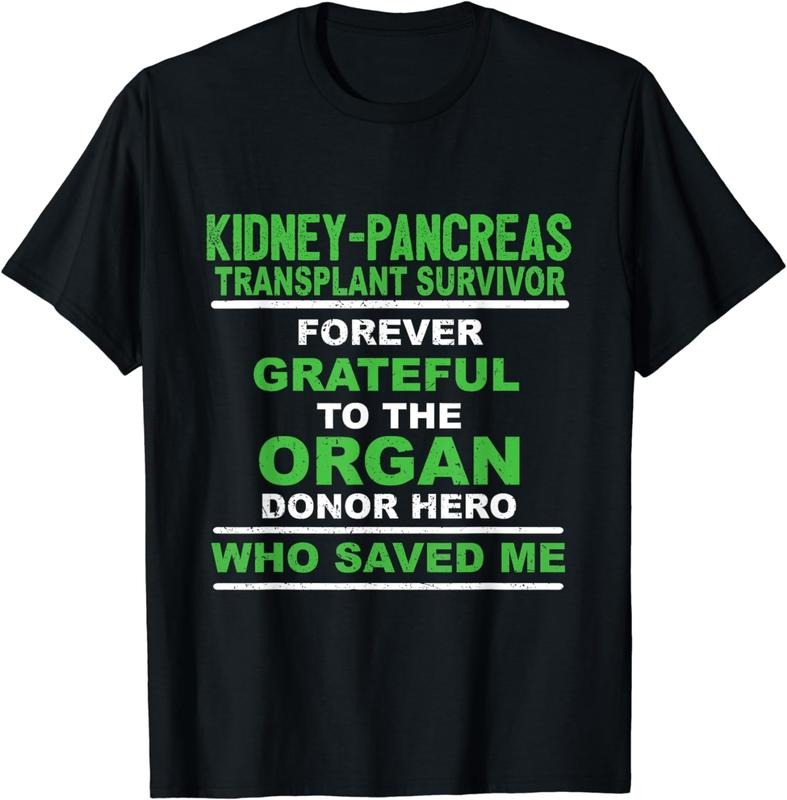 [100% Cotton]Kidney Pancreas Transplant Survivor Forever Grateful Gift T-Shirt Hoodie, Sweatshirt | CiraTrend.com