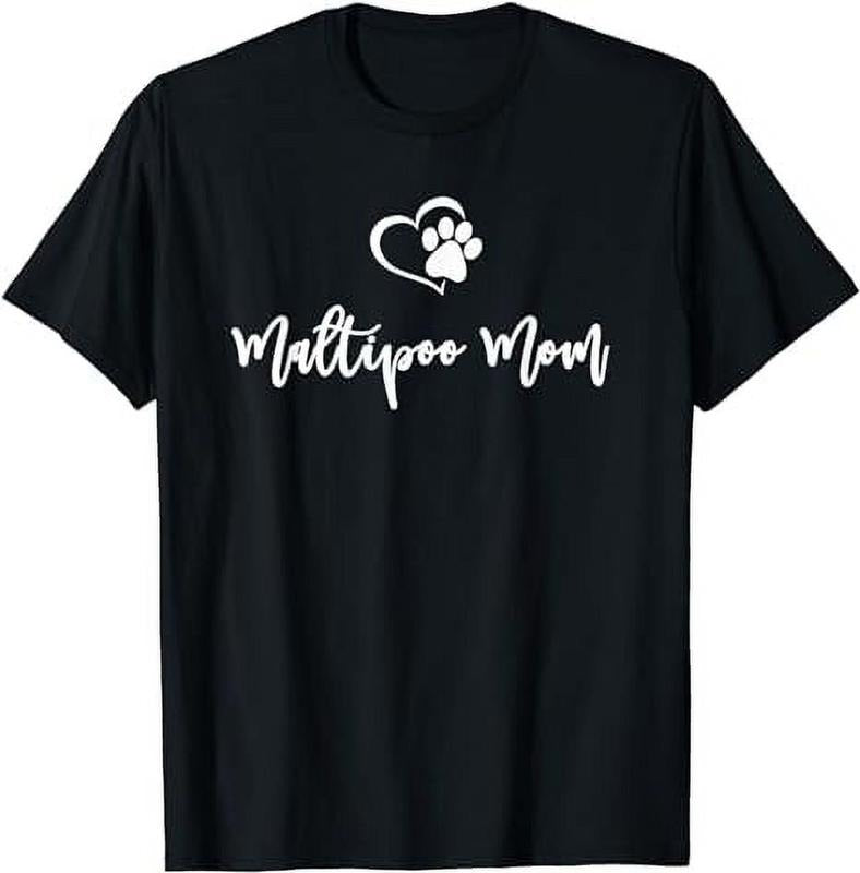 [100% Cotton]Maltipoo Mom T-Shirt Hoodie, Sweatshirt | CiraTrend.com