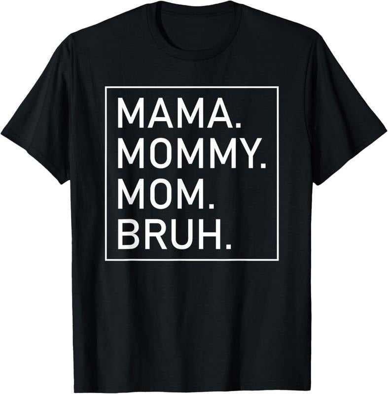 100% Cotton Mama Mommy Mom Bruh Women's Mama T-Shirt Hoodie, Sweatshirt | CiraTrend.com