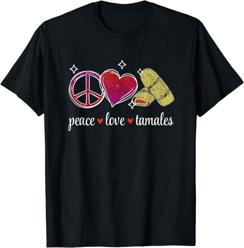 [100% Cotton]Mexican Energy Bars Food Tamale Lover Peace Love Tamales T-Shirt Hoodie, Sweatshirt | CiraTrend.com