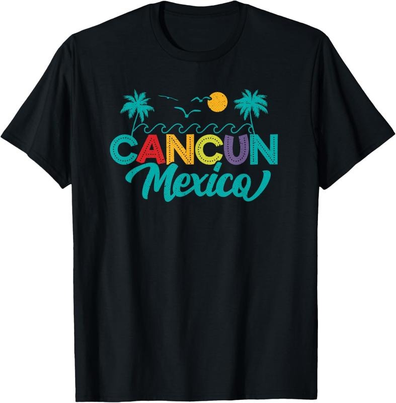 100% Cotton Mexico Cancun Mexican Travel Lover Summer Vacation Traveler T-Shirt Hoodie, Sweatshirt | CiraTrend.com