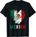 [100% Cotton]Mexico City Mexican Flag Heart viva mexico Independence Day T-Shirt Hoodie, Sweatshirt | CiraTrend.com