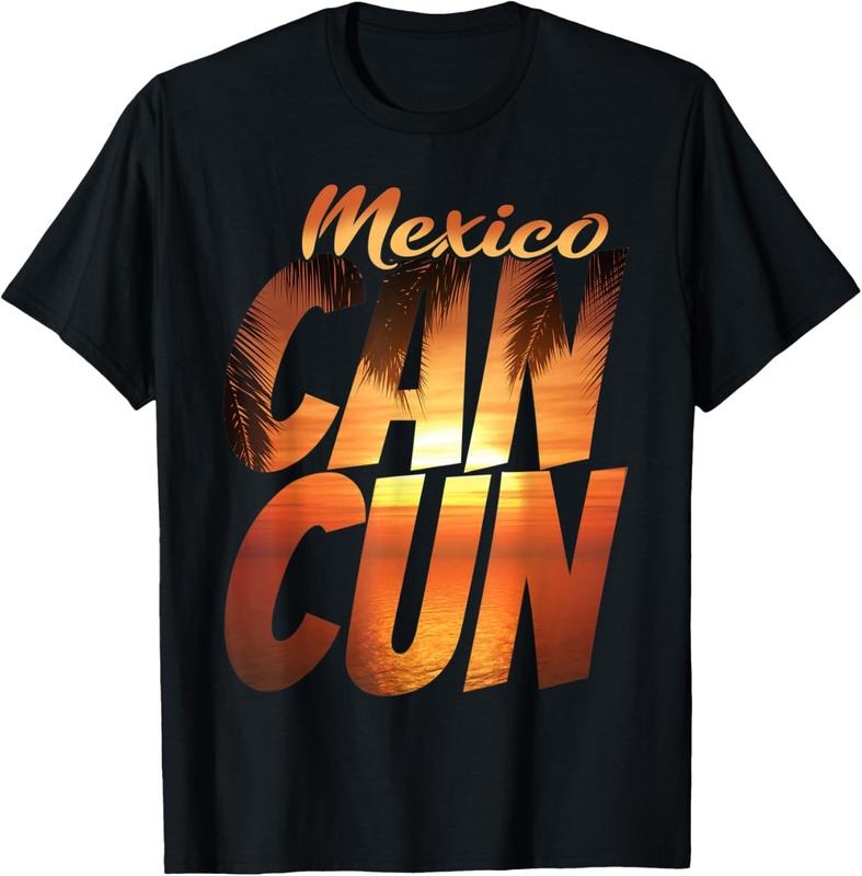 100% Cotton Mexico Vacation Souvenir Summer CANCUN T-Shirt Hoodie, Sweatshirt | CiraTrend.com