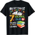 [100% Cotton]My First Day Of 2nd Grade 7 Years old Back to School T-Shirt Hoodie, Sweatshirt | CiraTrend.com