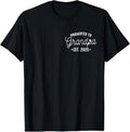 100% Cotton Promoted To Grandpa 2025 Grandpa est 2025 New Grandpa To be T-Shirt Hoodie, Sweatshirt | CiraTrend.com