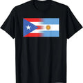 [100% Cotton]Puerto Rican Argentinian Flag Puerto Rico Argentina T-Shirt Hoodie, Sweatshirt | CiraTrend.com