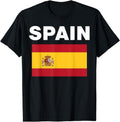 [100% Cotton]Spain Spanish Flag Heritage T-Shirt Hoodie, Sweatshirt | CiraTrend.com