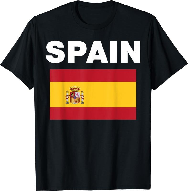 [100% Cotton]Spain Spanish Flag Heritage T-Shirt Hoodie, Sweatshirt | CiraTrend.com