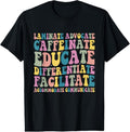 100% Cotton Special Education Teacher Laminate Accommodate Collaborate T-Shirt Hoodie, Sweatshirt | CiraTrend.com