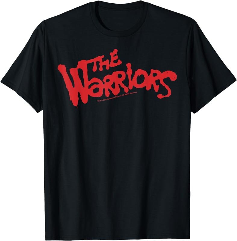 [100% Cotton]The Warriors Original Title Logo T-Shirt Hoodie, Sweatshirt | CiraTrend.com
