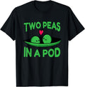 [100% Cotton]Two Peas In A Pod T-Shirt Hoodie, Sweatshirt | CiraTrend.com