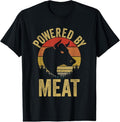 100% Cotton Vintage Powered By Meat Carnivore Meat Eater T-Shirt Hoodie, Sweatshirt | CiraTrend.com
