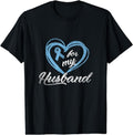 [100% Cotton]Warrior Husband Wife Gift Idea Prostate Cancer Awareness T-Shirt Hoodie, Sweatshirt | CiraTrend.com