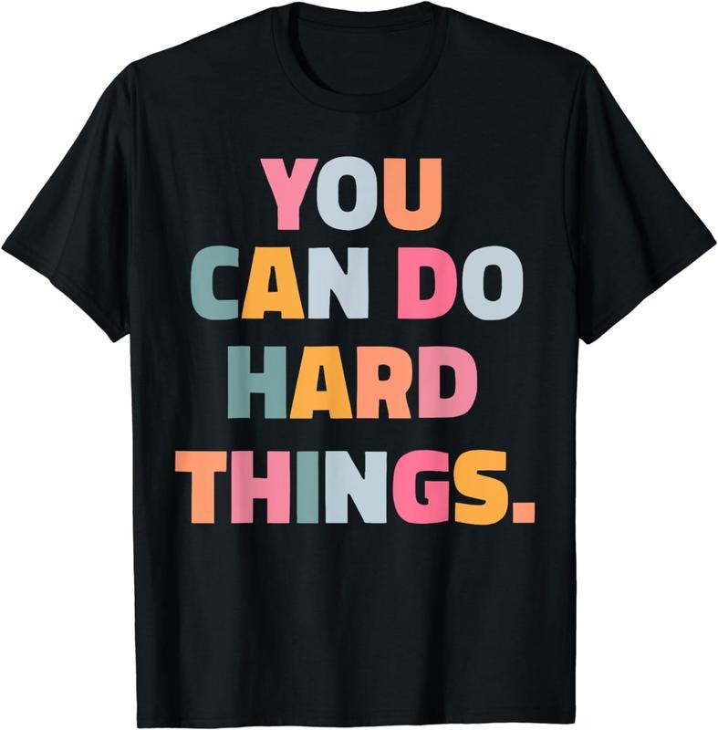 [100% Cotton]You can do hard things teacher T-Shirt Hoodie, Sweatshirt | CiraTrend.com
