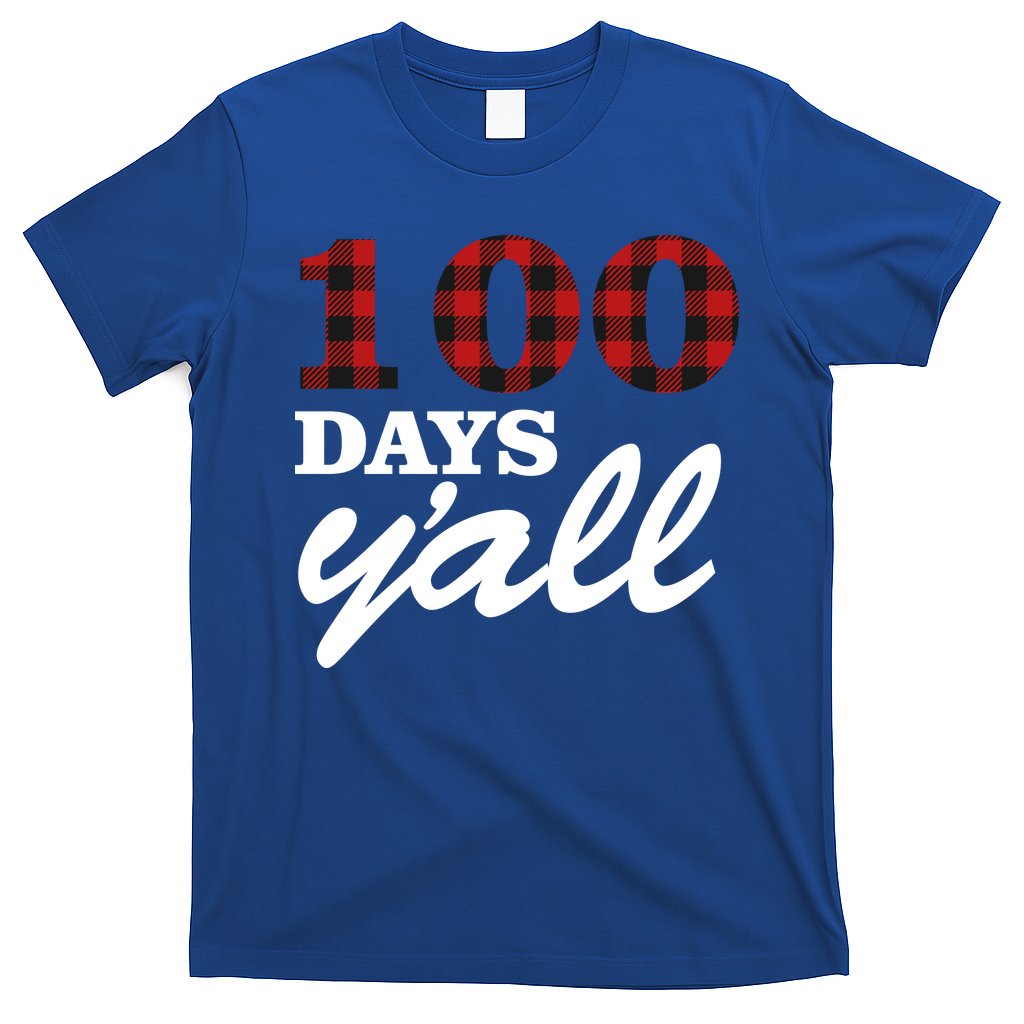 100 Days Of School Y'all T-Shirt