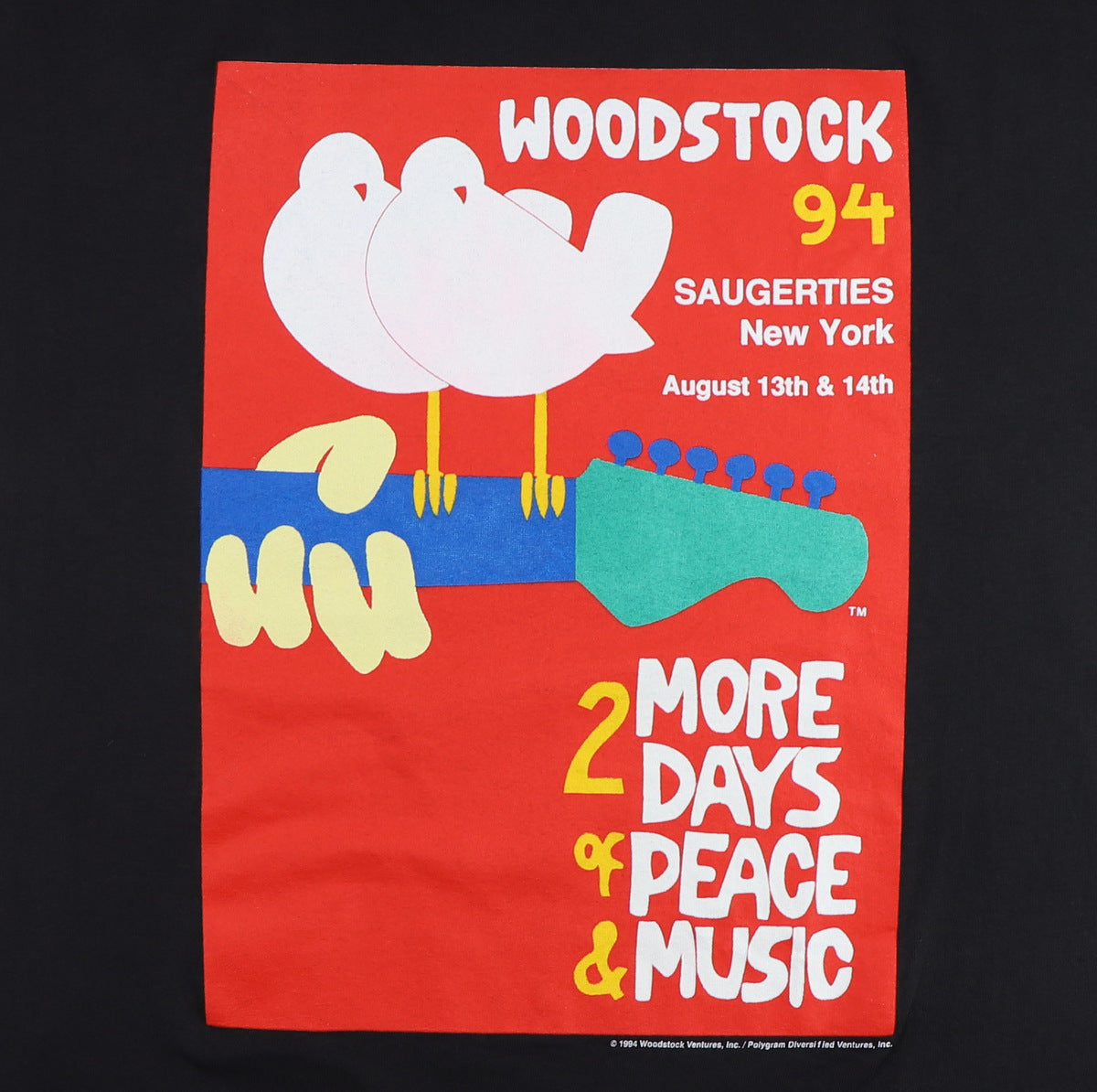1994 Woodstock Concert Shirt