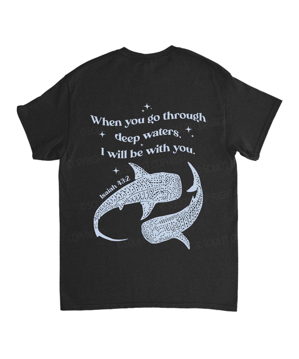 I Will Be With You Double Sided Unisex Cotton Christian T-Shirt Style006 Hoodie, Sweatshirt | CiraTrend.com (Image 5)