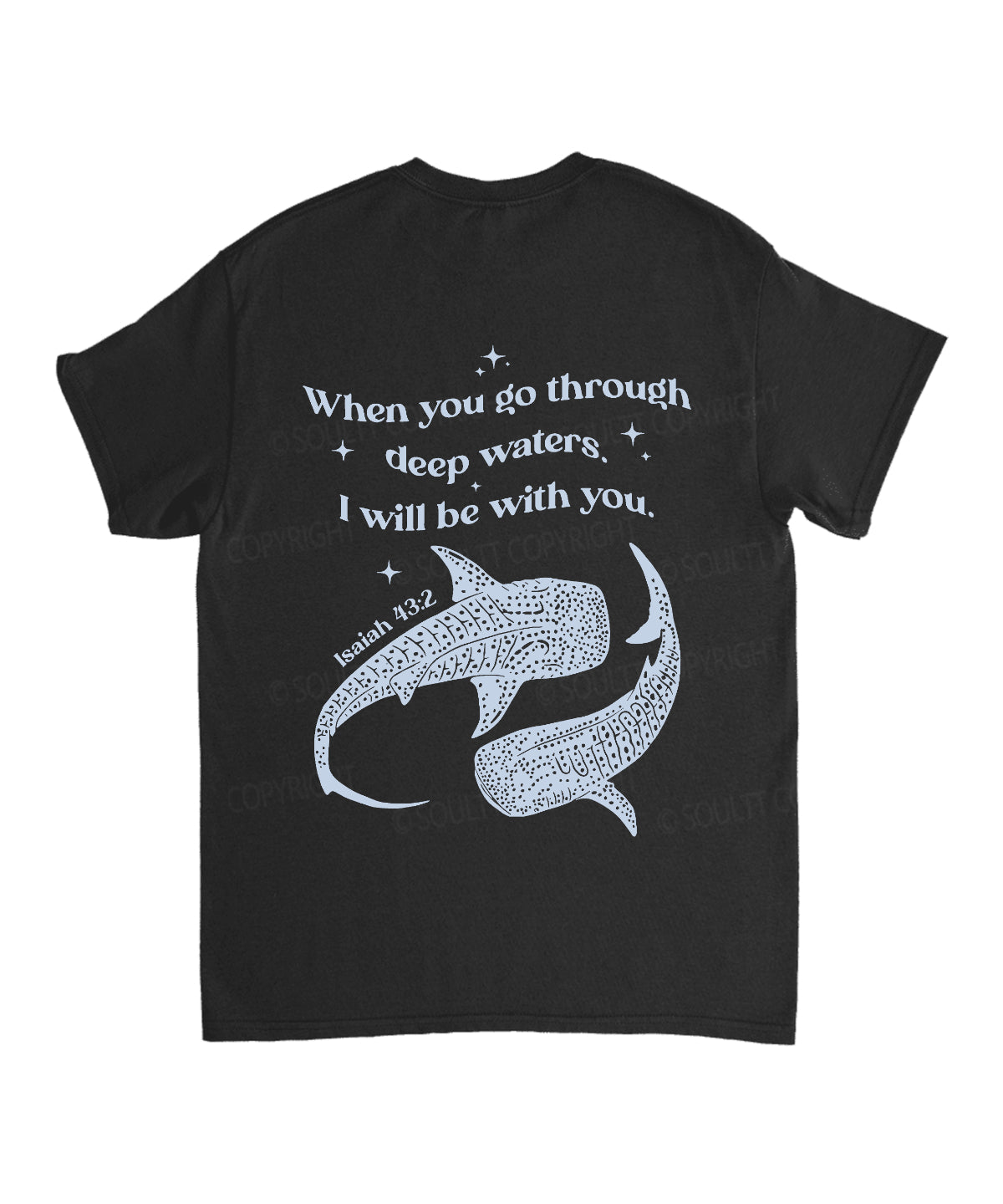 I Will Be With You Double Sided Unisex Cotton Christian T-Shirt Style006 Hoodie, Sweatshirt | CiraTrend.com (Image 5)