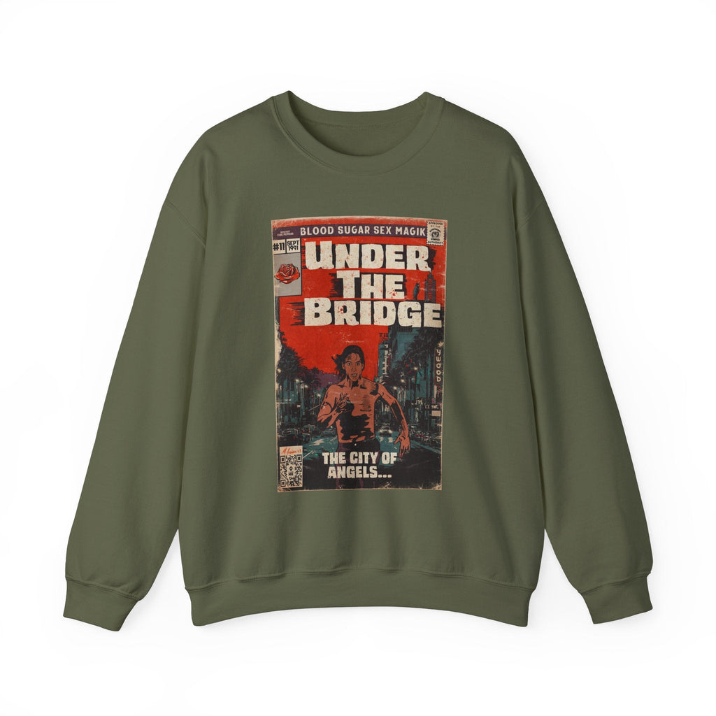Under The Bridge - Unisex Heavy BlendÃ¢â€žÂ¢ Crewneck Sweatshirt T-Shirts, Hoodie | CiraTrend.com (Image 4)