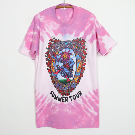 1995 Grateful Dead Joker Summer Tour Tie Dye Shirt Style002