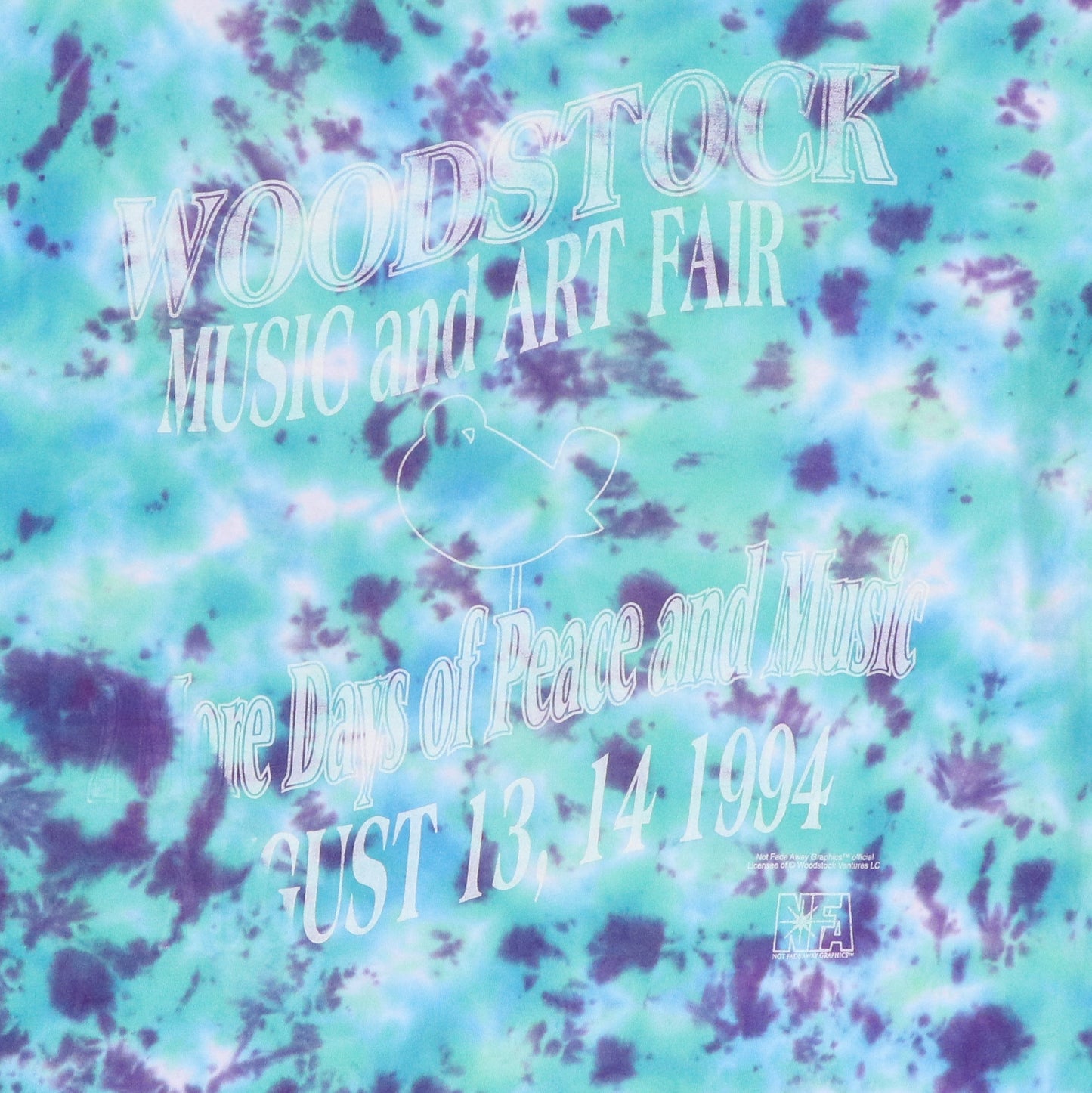 1994 Woodstock Concert Tie Dye Shirt Style004